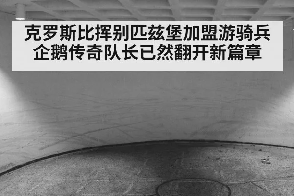 克罗斯比挥别匹兹堡加盟游骑兵企鹅传奇队长已然翻开新篇章